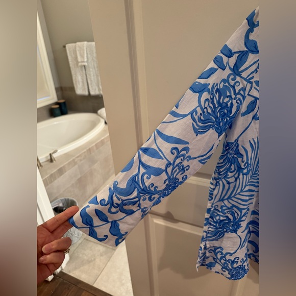 NWT Lilly Pulitzer Linen Top Sz Small - Picture 8 of 15